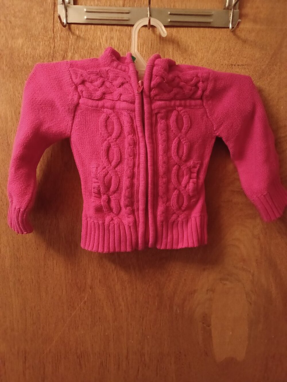Cherokee Girls Pink Hoodie Sweater
